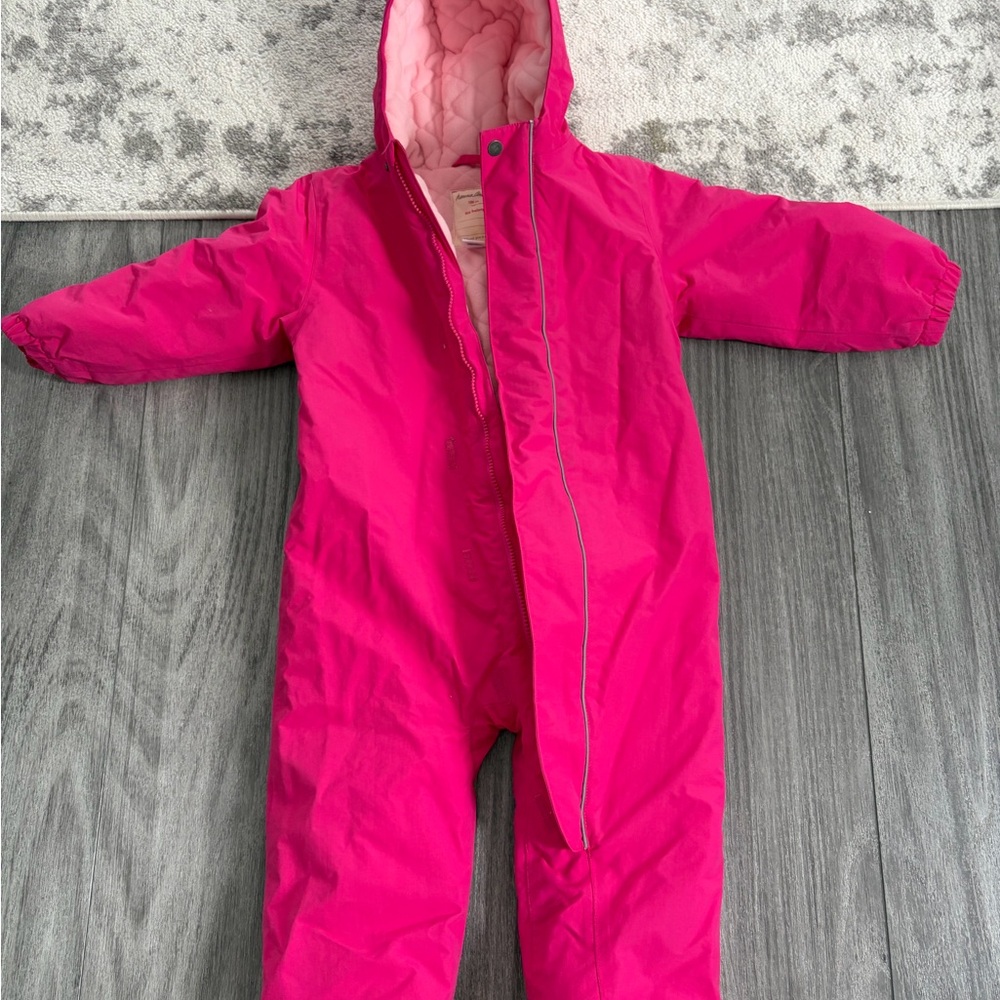 Hanna Andersson Pink Snowsuit